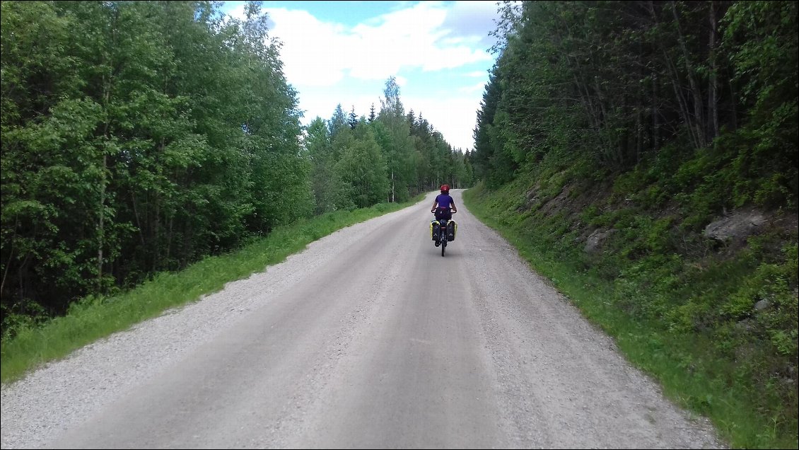 Route de moyenne montagne