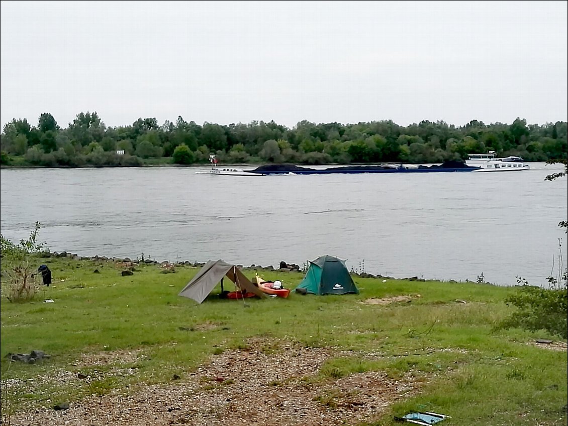 Bivouac près de Mehrum (DE)