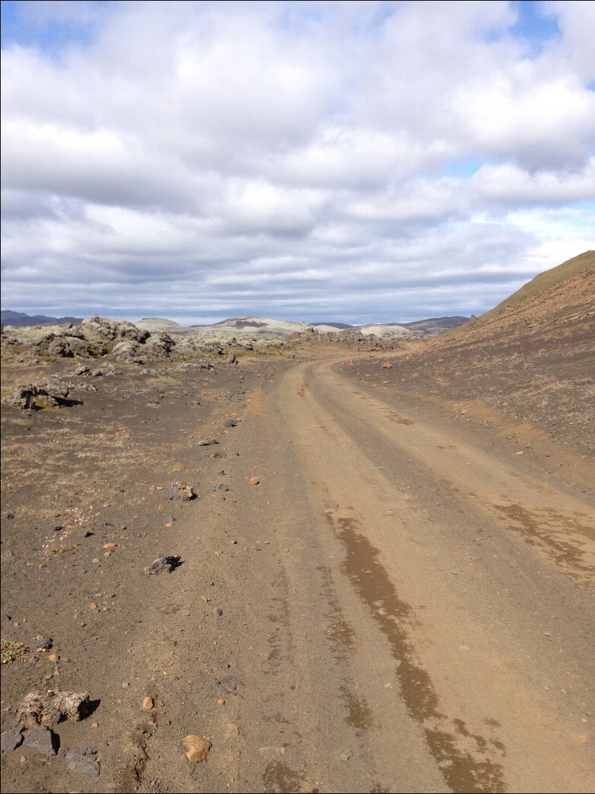 vers le volcan Laki