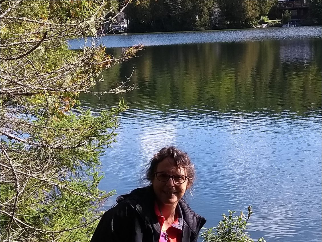 Tour du lac sous le soleil