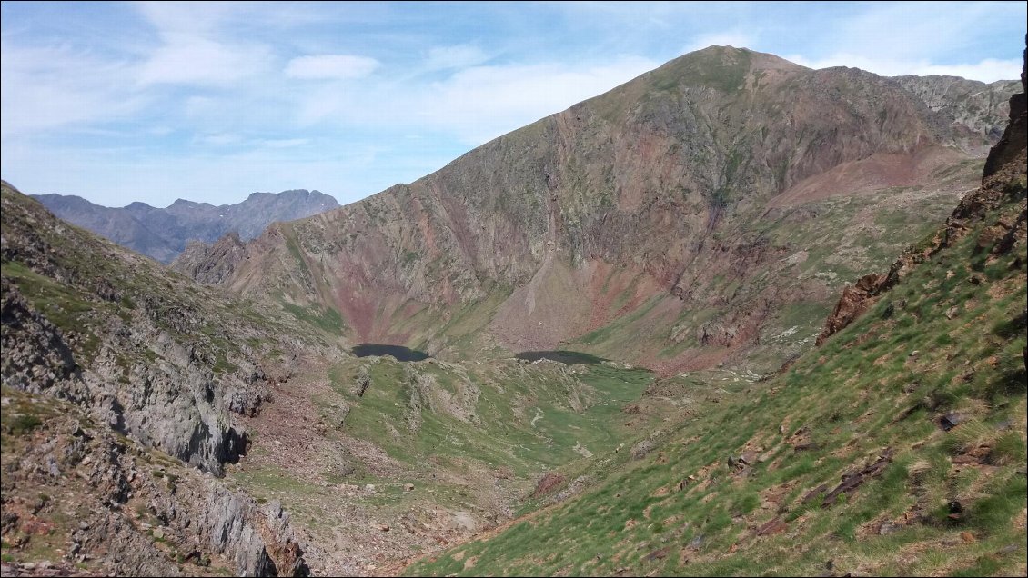 J19. Vue après le col de Certascan.