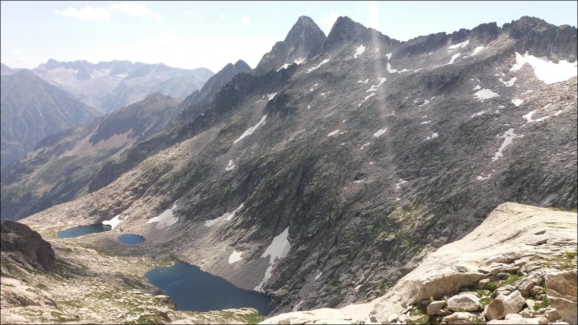 J25. Ascension du col Mulleres par la face Est.