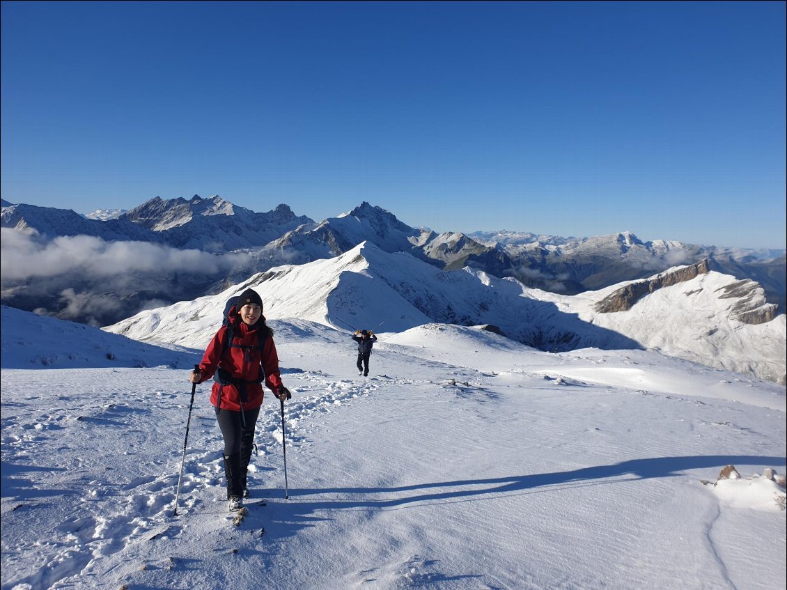 Montée vers le Col des Fours