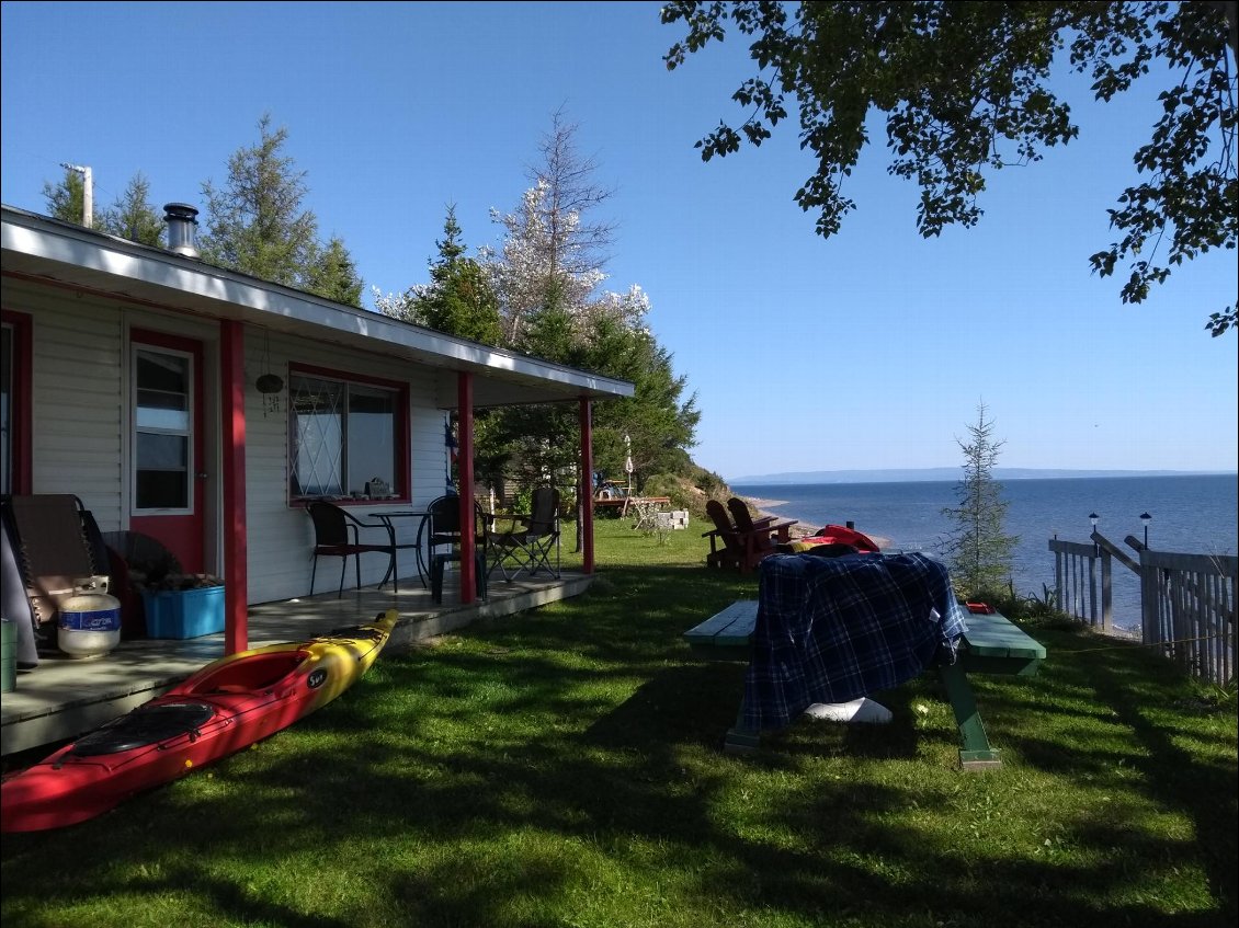 Le chalet de la famille Landry.