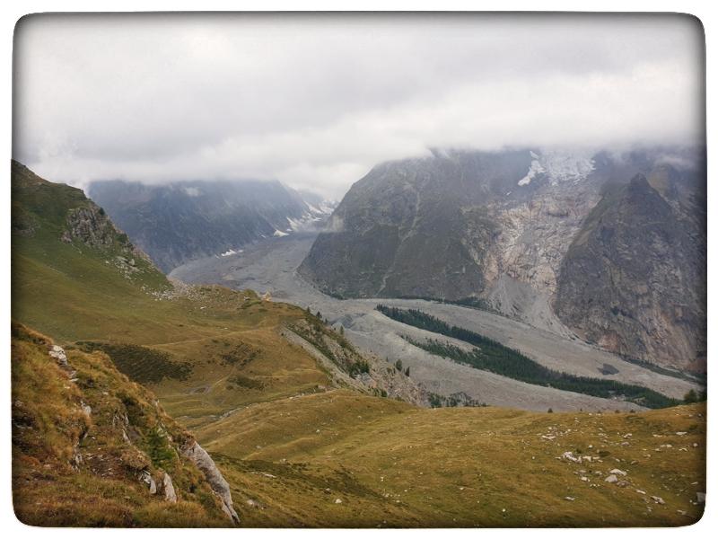 Moraine du Glacier du Miage