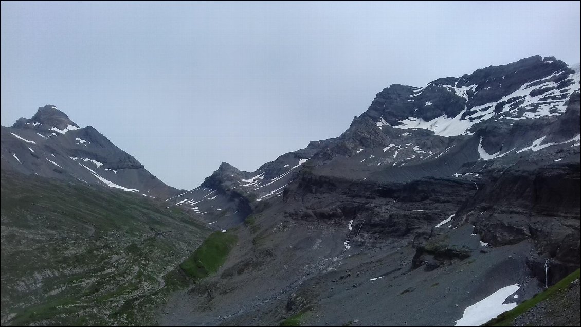 Vue arrière, vers Susanfe