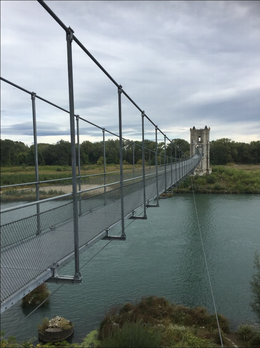 Une passerelle originale