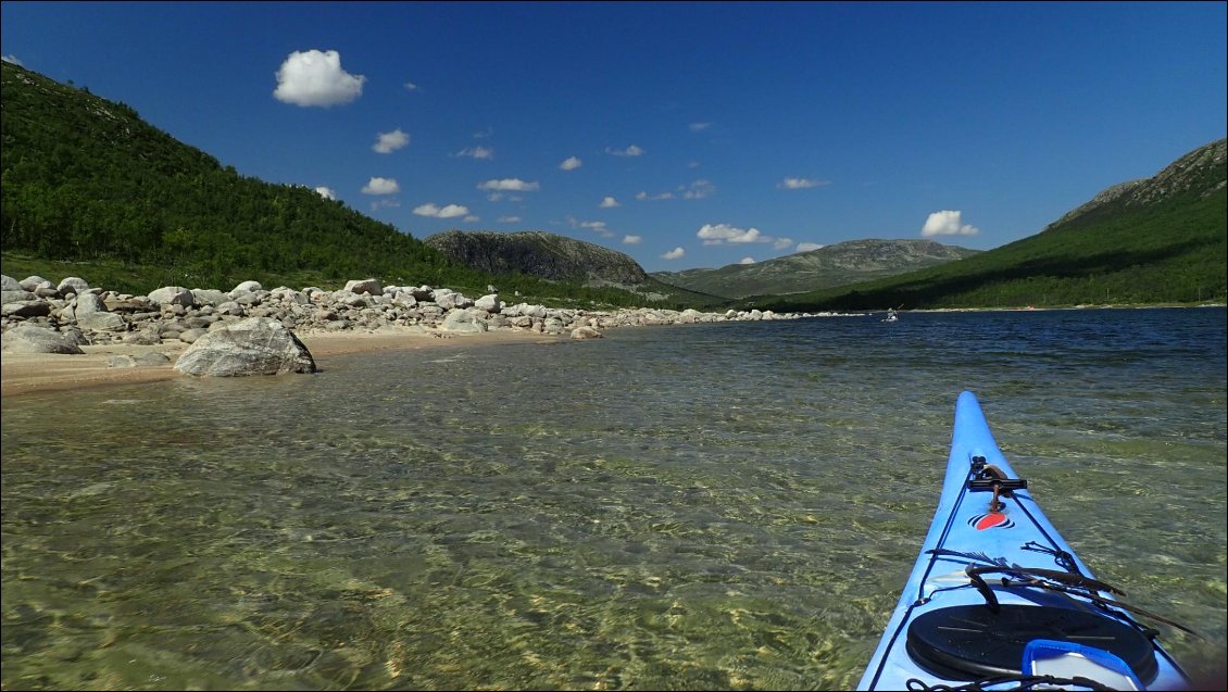 Lac de Norvège (avec filtre polarisant)