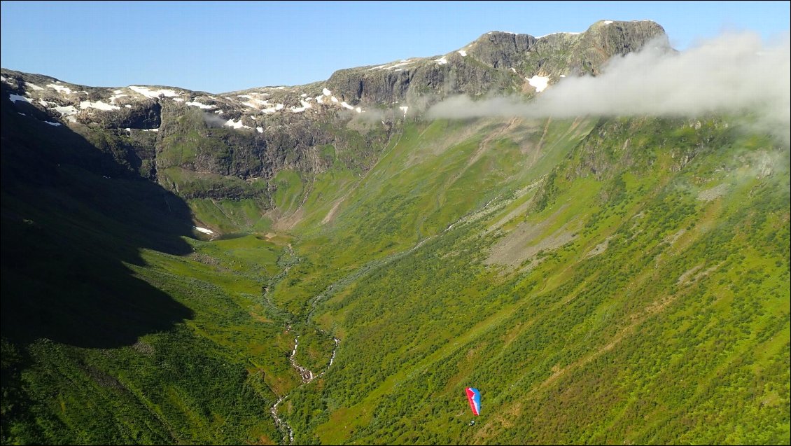 Vol rando en Norvège