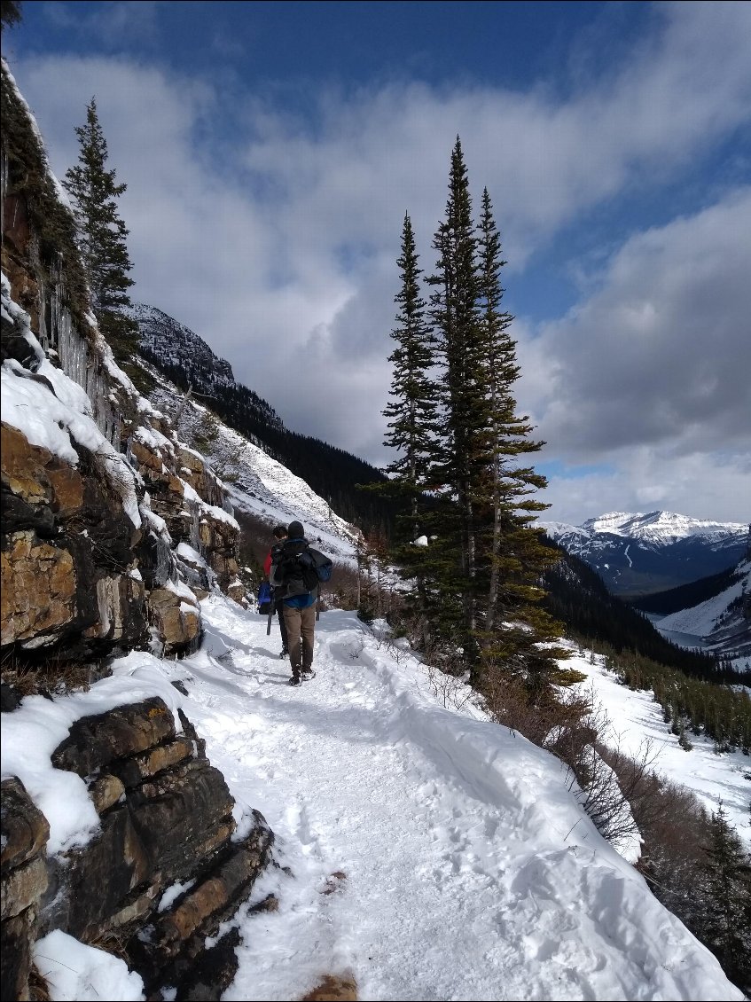 Rando des 6 glaciers. Mercredi 23 oct