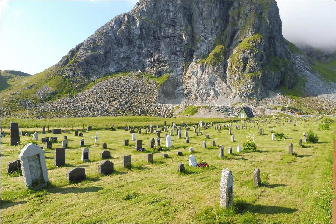 Cimetière de Flakstad.