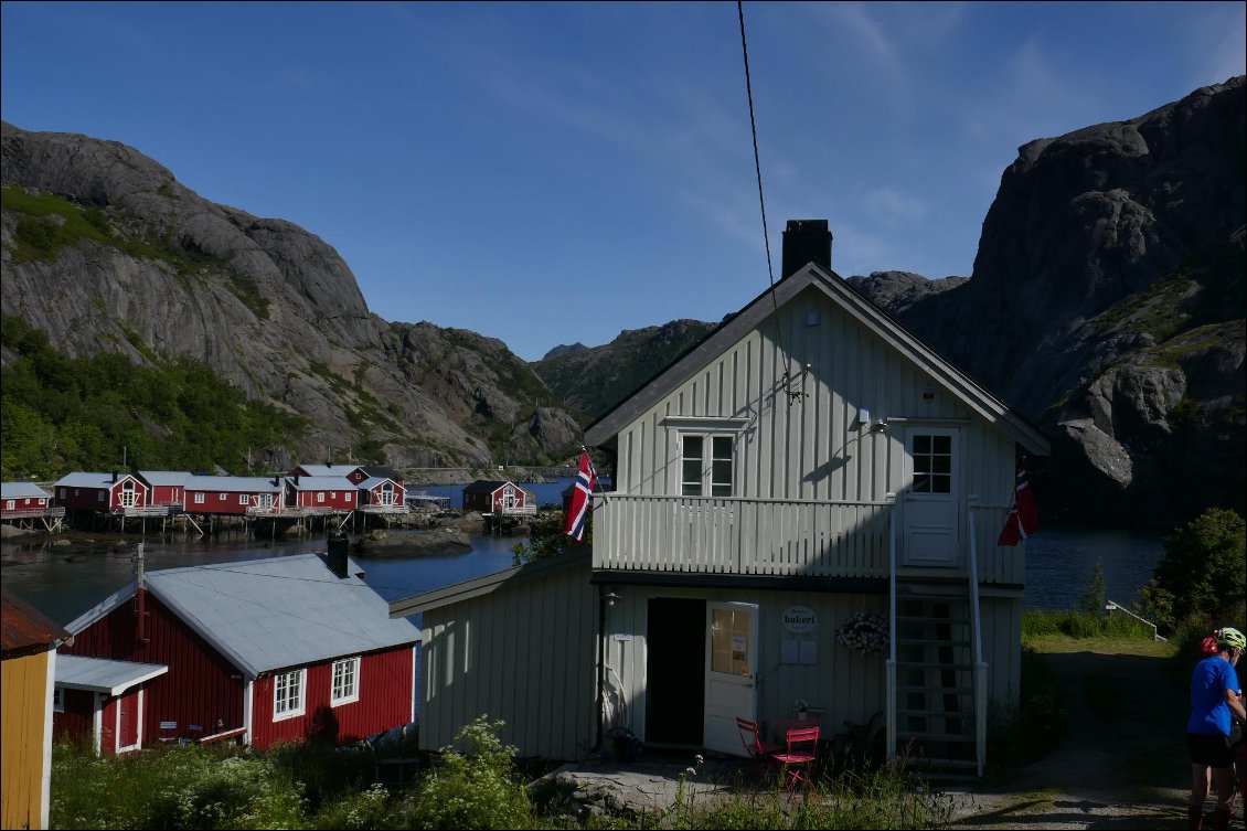 Nusfjord, village touristique.