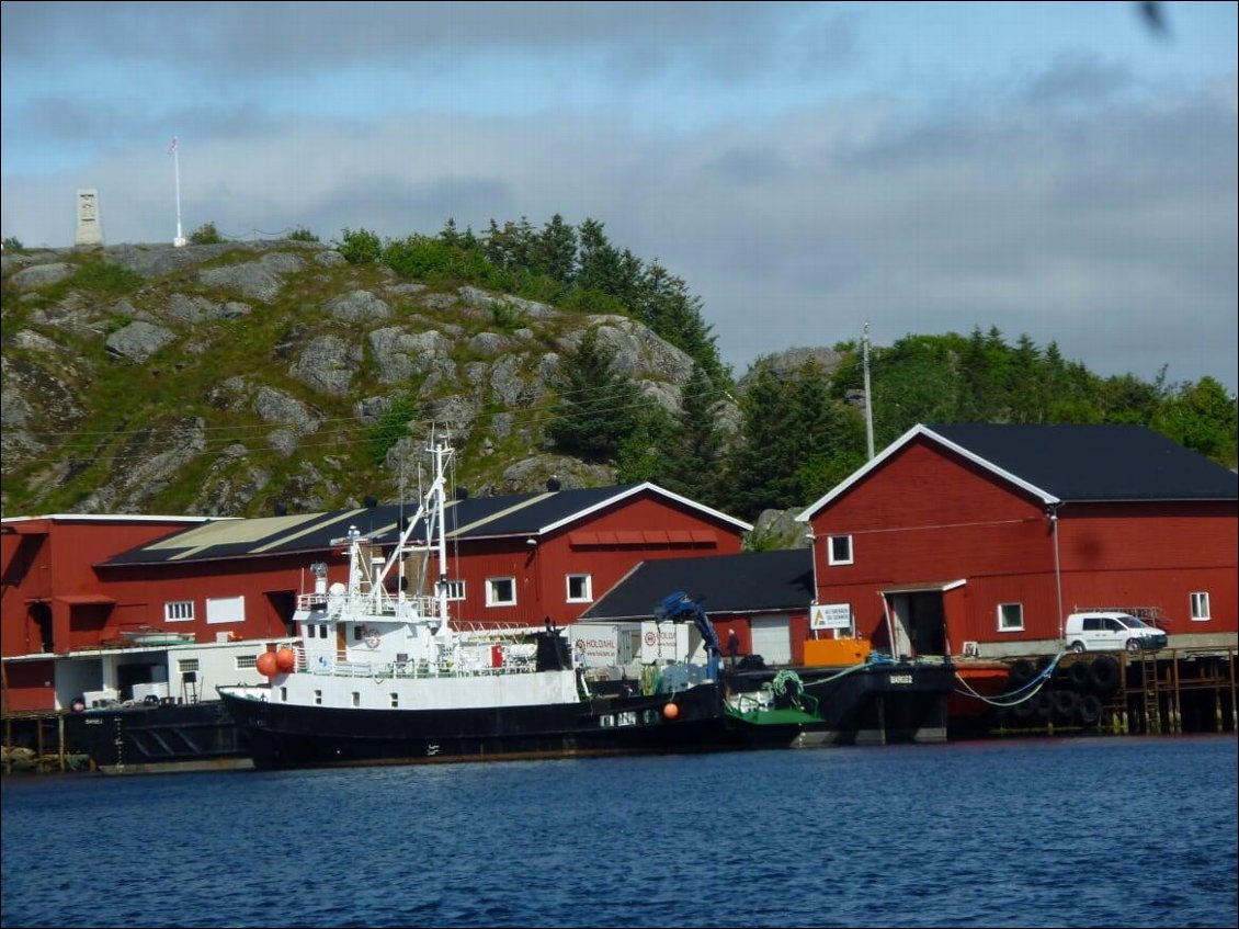 Arrivée à Ballstad.