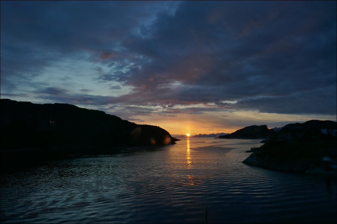 Lever de soleil.