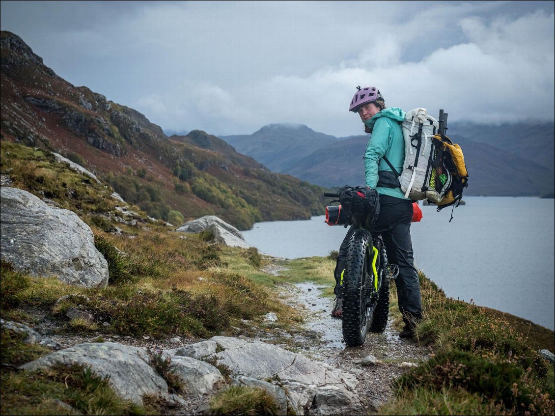 Fatbike et packraft dans les Highlands écossais