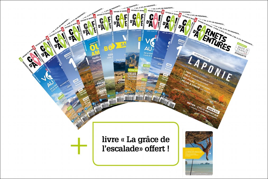 Abonnement 12 numéros + livre Transboréal