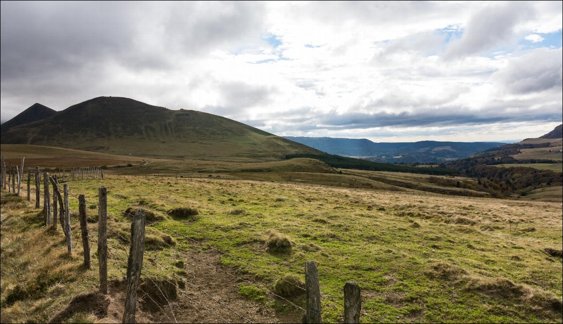 Croix Morand, un col mythique pour les cyclistes.
Bikepacking dans les volcans d'Auvergne
Photo Aurélien Racault