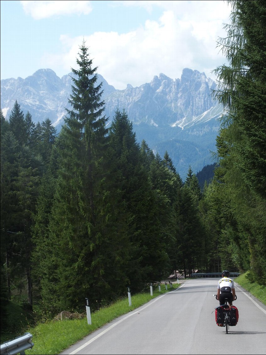 Descente vers Auronzo