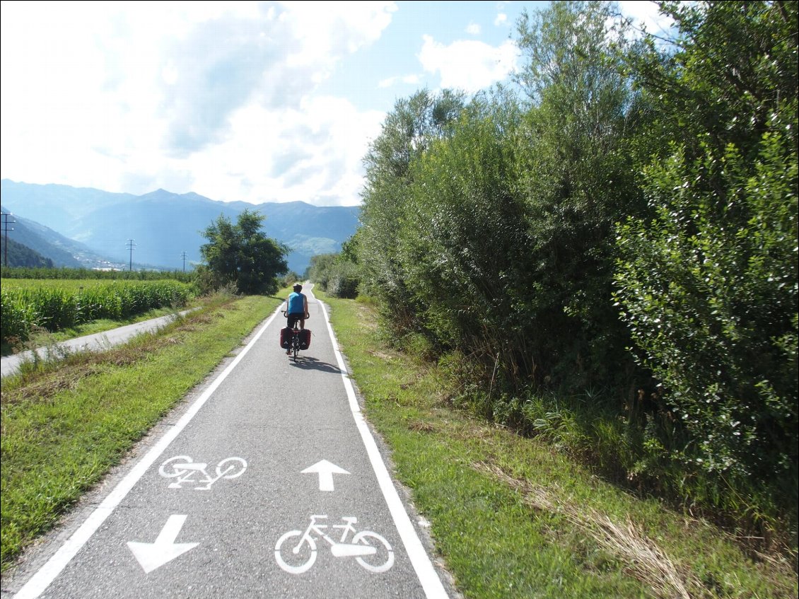 Sur la Via Claudia Augusta.