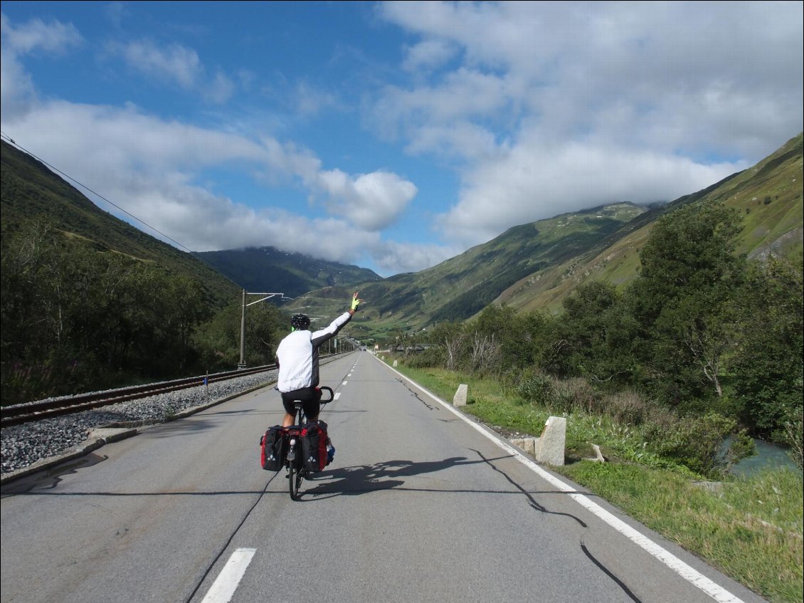 En route vers le Furkapass