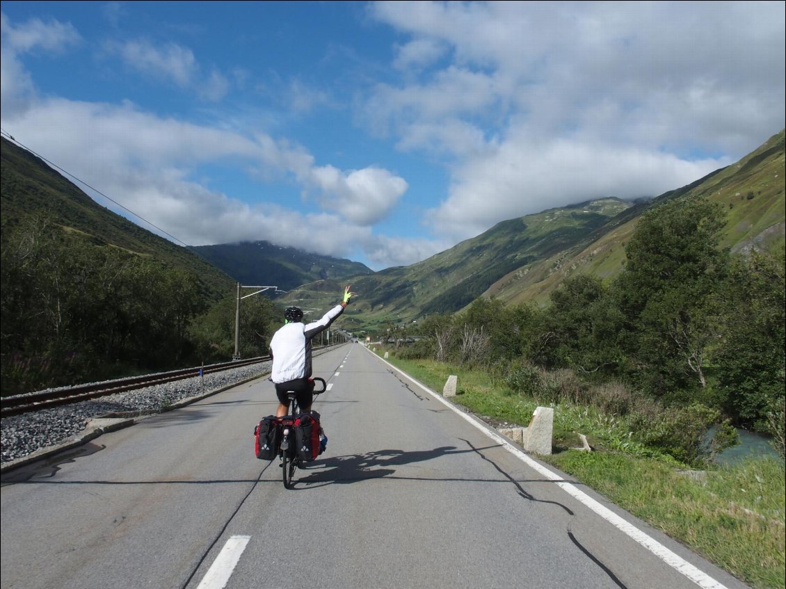 En route vers le Furkapass