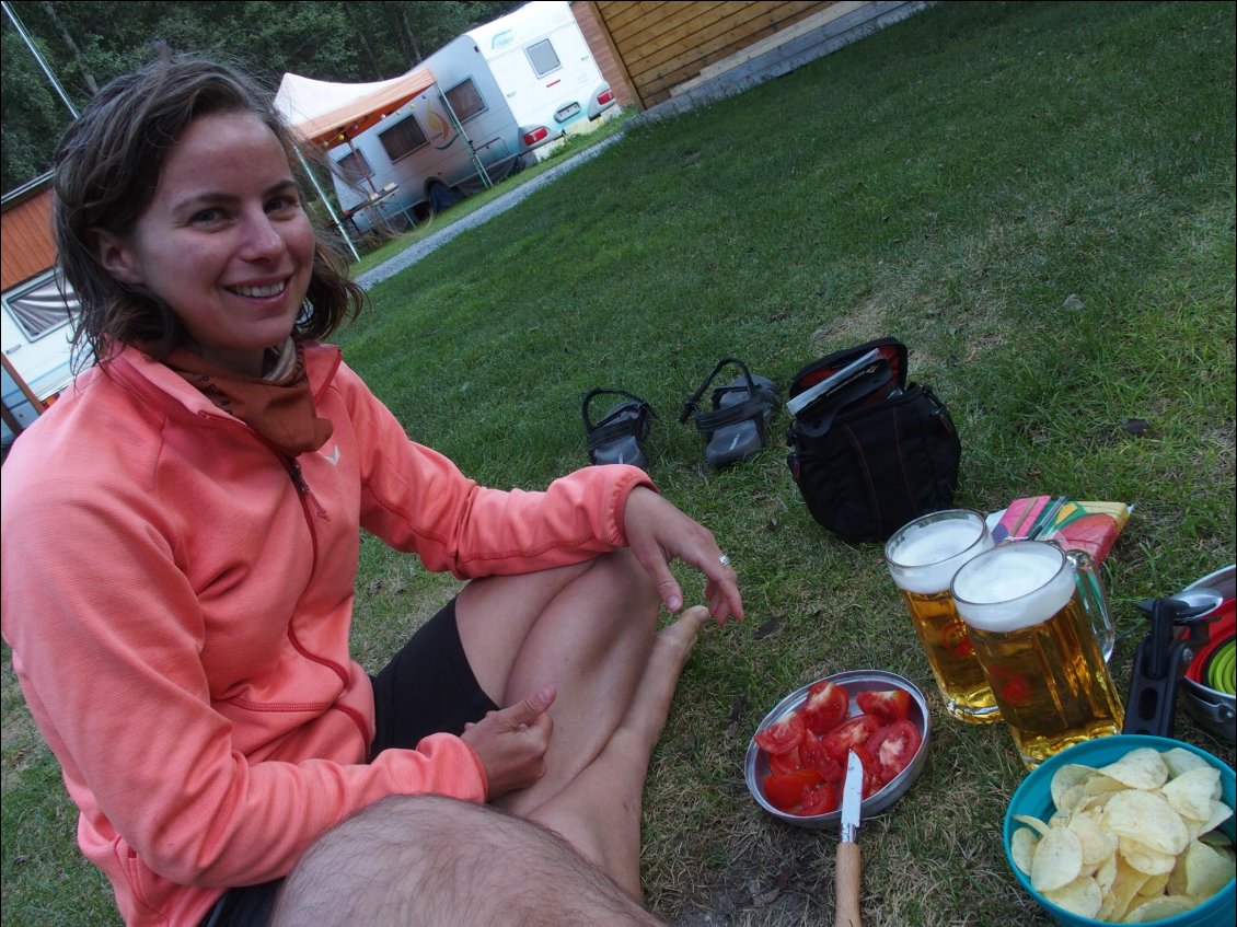 Apéro à Fietsch pour fêter ça !