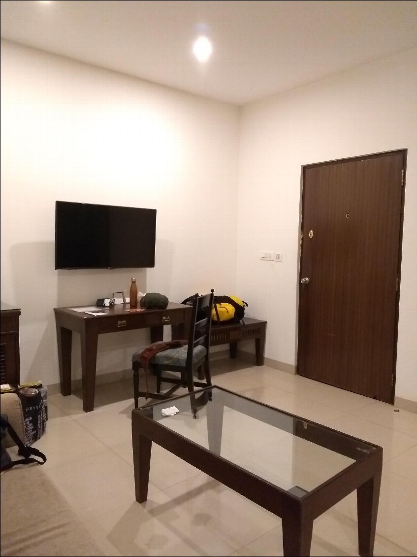 Une arrivée à GOA"tout confort"