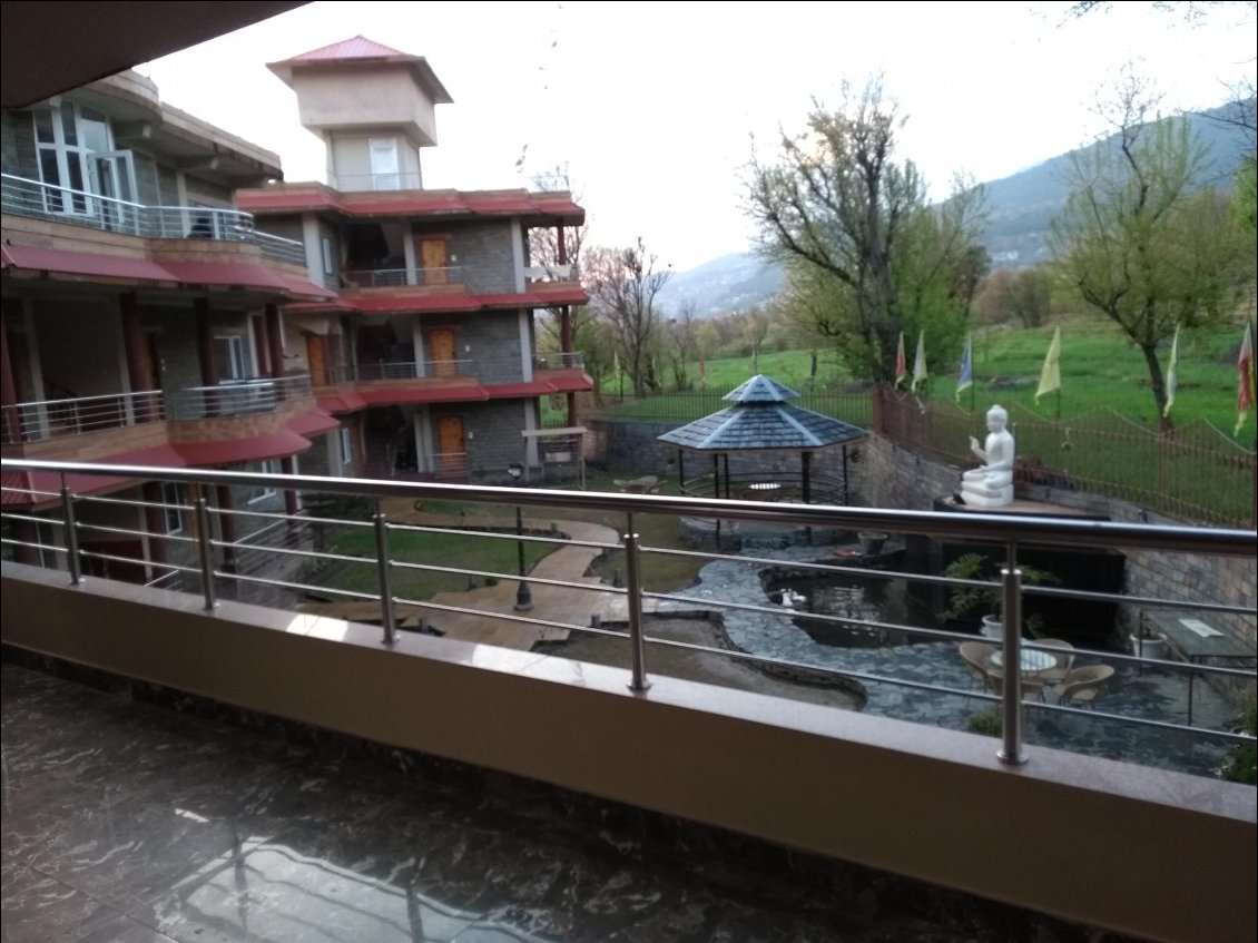 L'hôtel Quartz à Dharamsala.