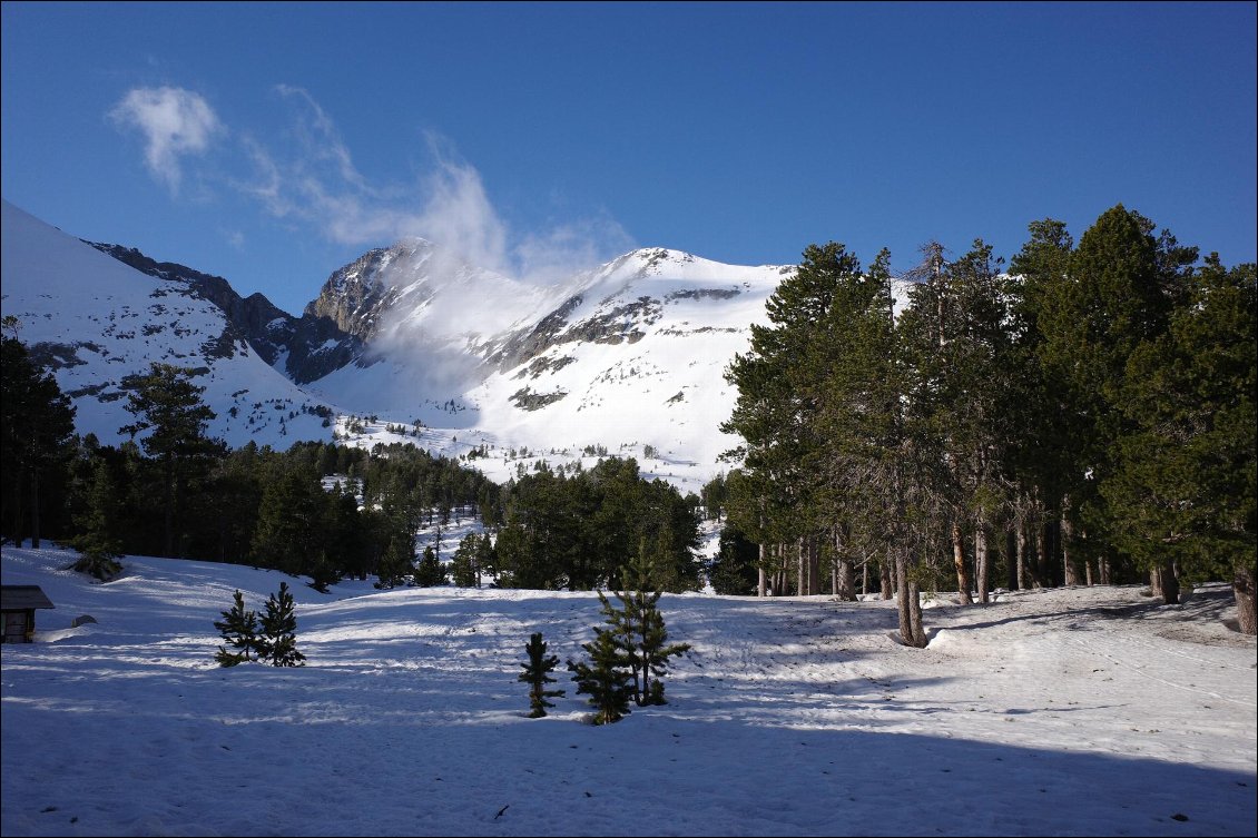 depart vers le Canigou