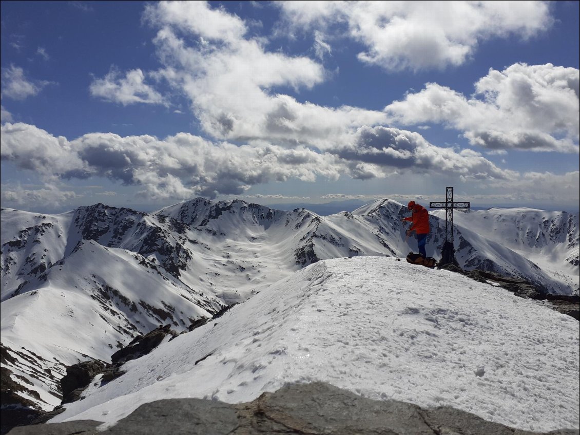 jour 2 = sommet du canigou