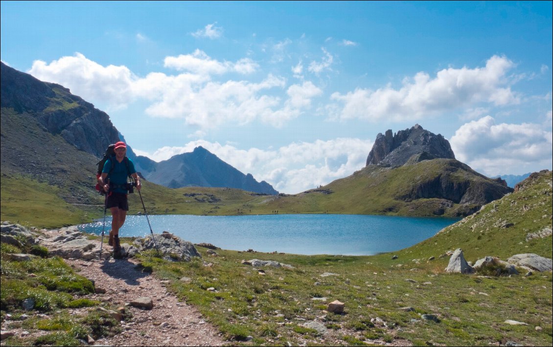 Au dessus du 3ème lac de Roburent