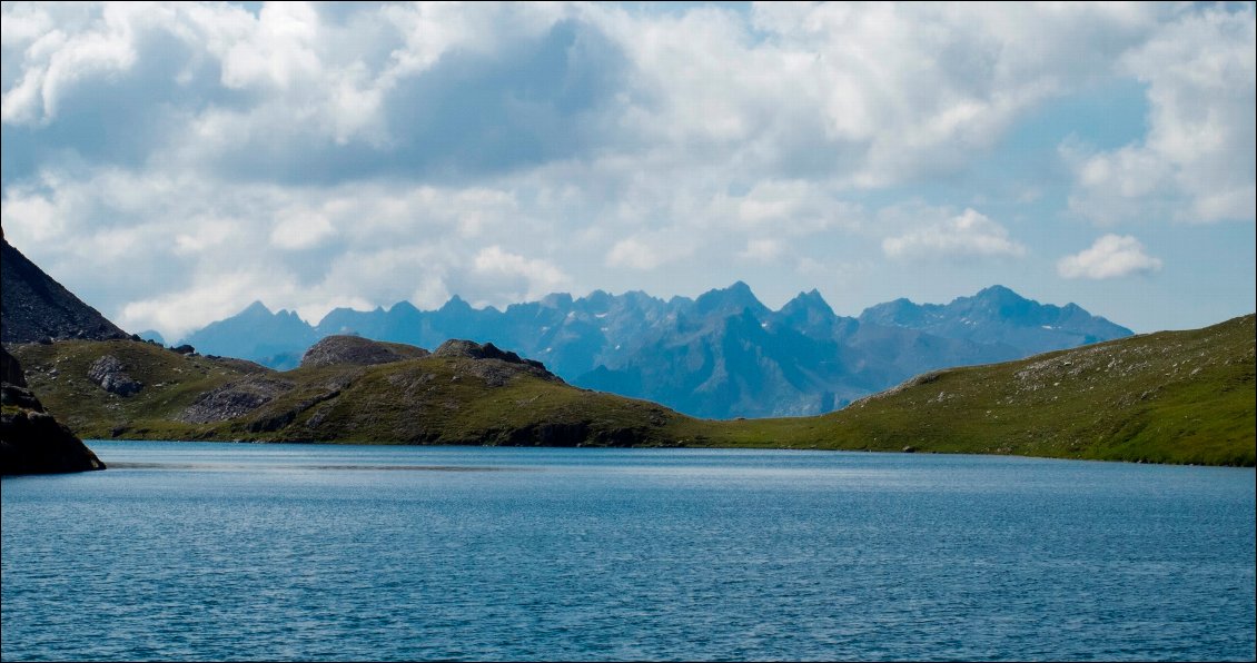 Vue sur le massif du Mercantour