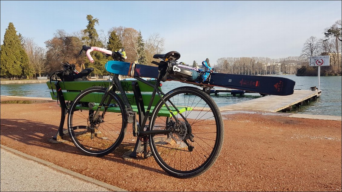 Au bord du lac à Annecy