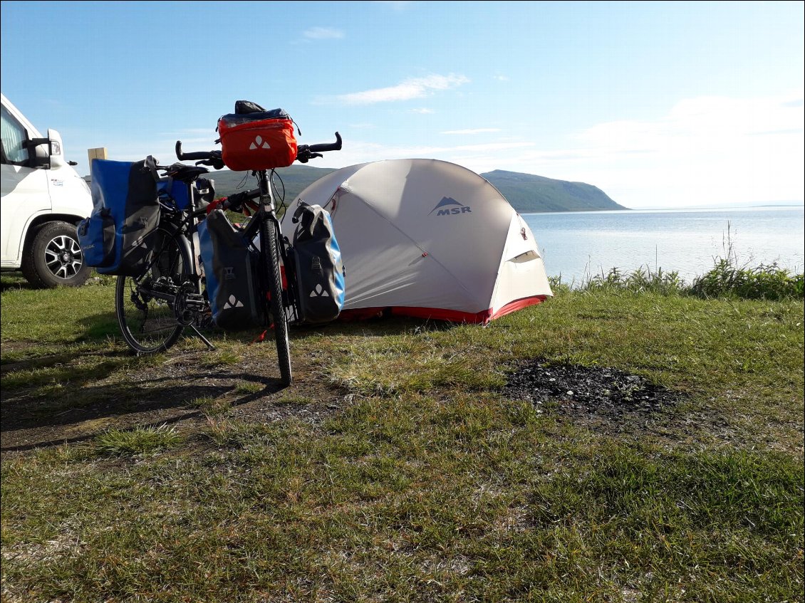 Camping à Olderfjod