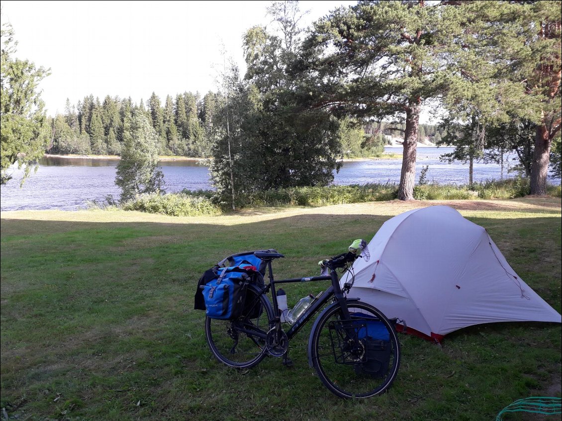 Camping en bord de mer