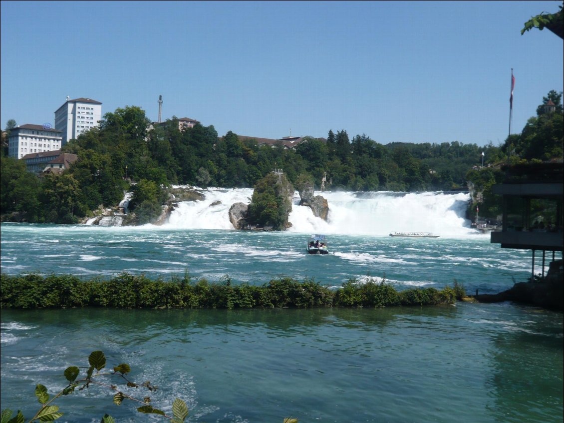 Chutes du Rhin à Schaffhausen