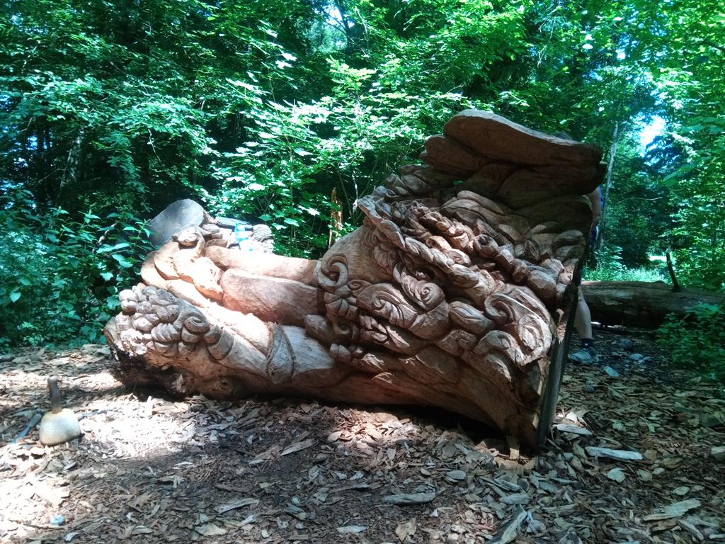 La sculpture en réalisation