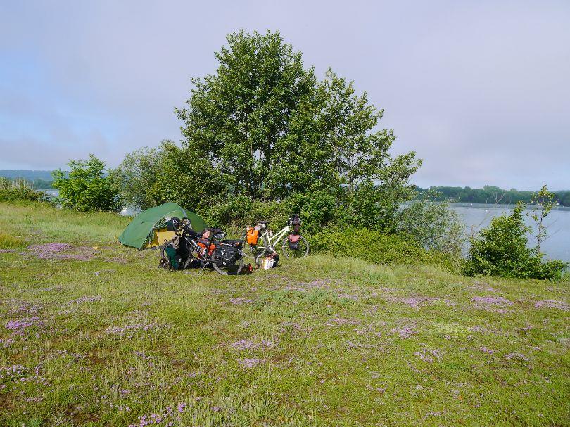 Bivouac au milieu de la sariette