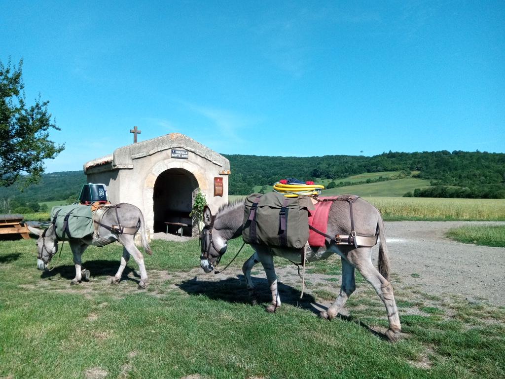 Première halte à la chapelle Sainte Anne