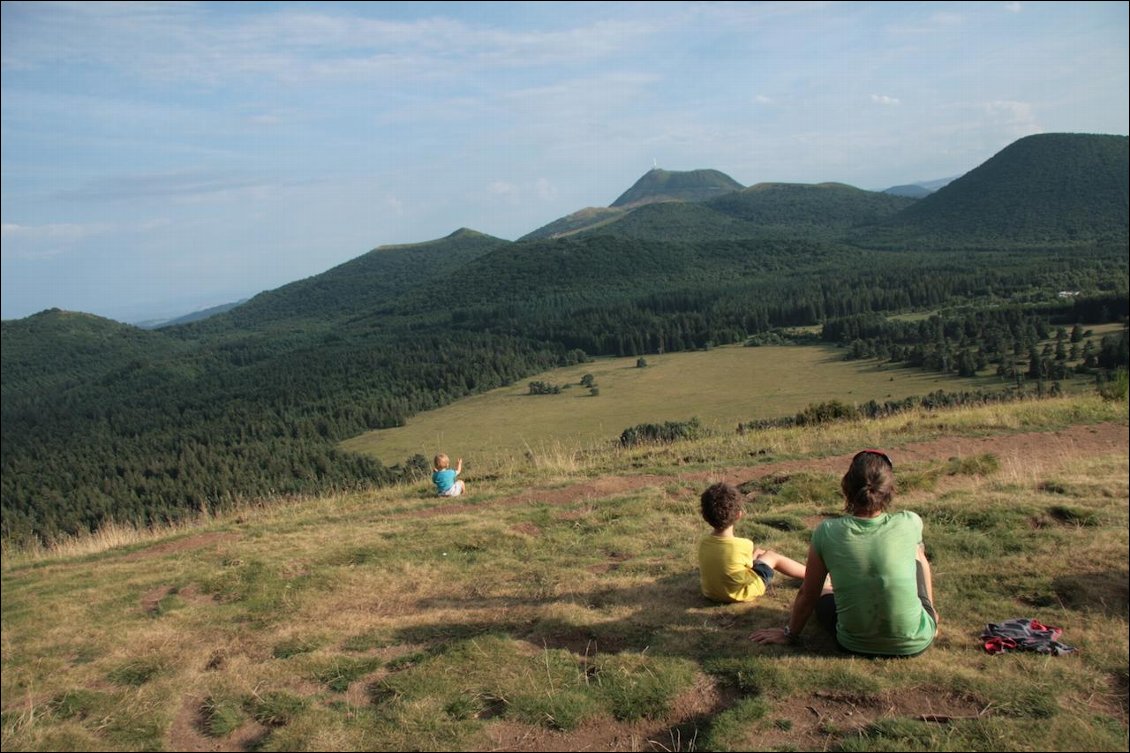 Jour 2 soirée au Puy des Gouttes