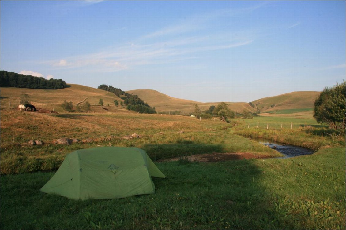 Jour 8 : bivouac chez Teddy (ferme à Jassy)