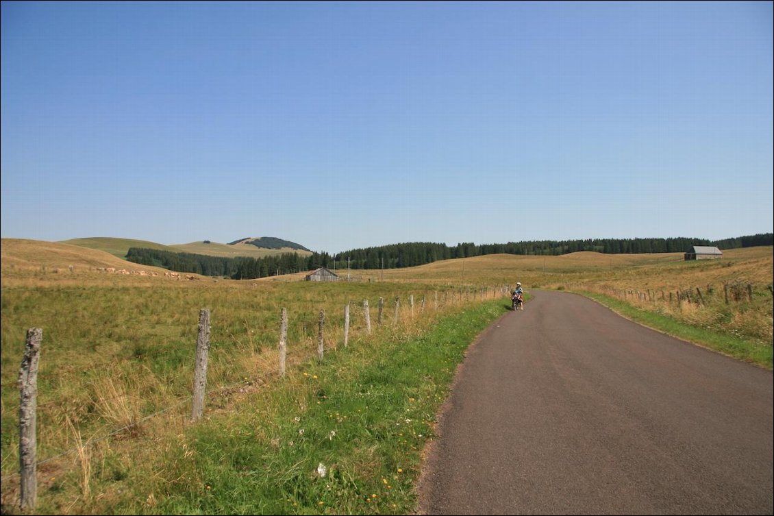 Jour 8 début du Cezallier avant La Godivelle