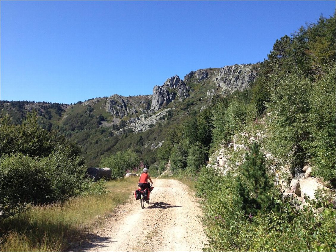 Jour 23 : piste du Mt Lozère vers la cabane de l'Aigle