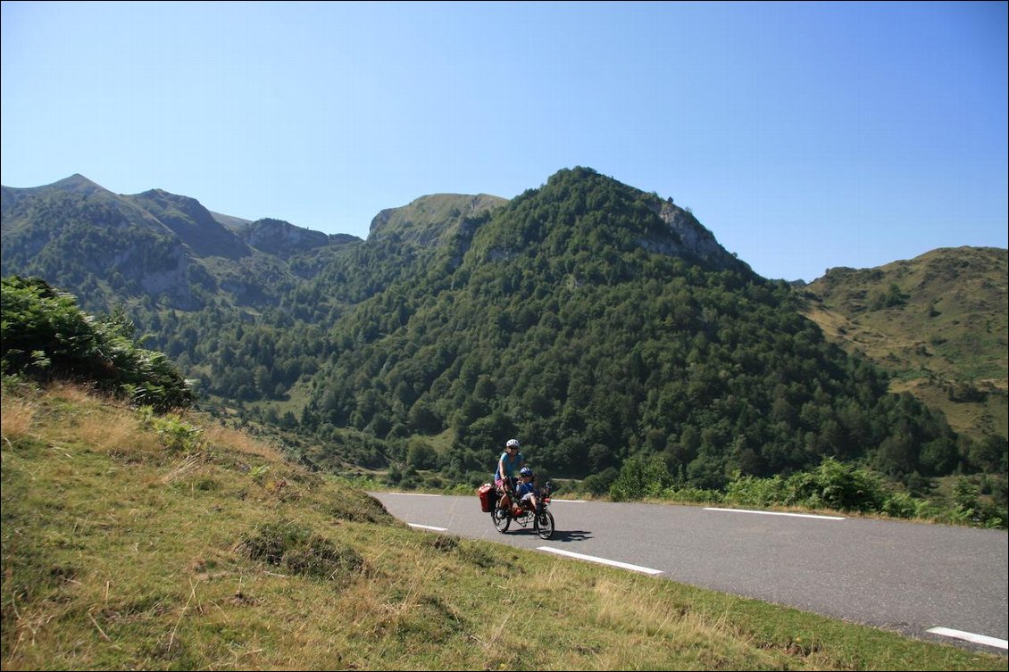 Jour 11 : au dessus de l'étang de Lers, en direction du Port de Lers