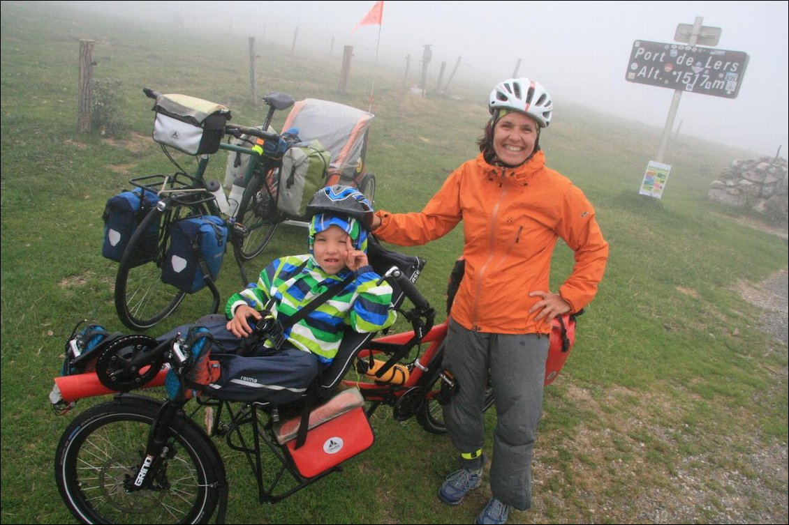 Jour 11 : on quitte le Port de Lers, une sacrée descente nous attend