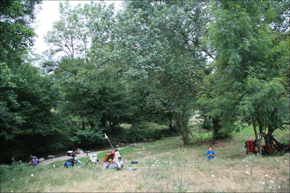 Jour 12 : bivouac à Arnave