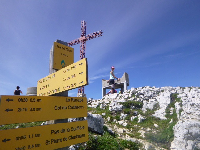 Presque seul au sommet