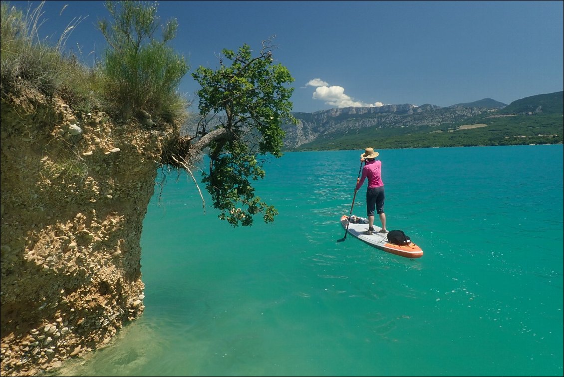 Les plans d'eau du Verdon