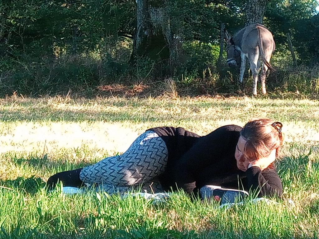 Douce quiétude de fin de journée au bivouac. Il y a des choses incroyablements simples qui apportent tant.