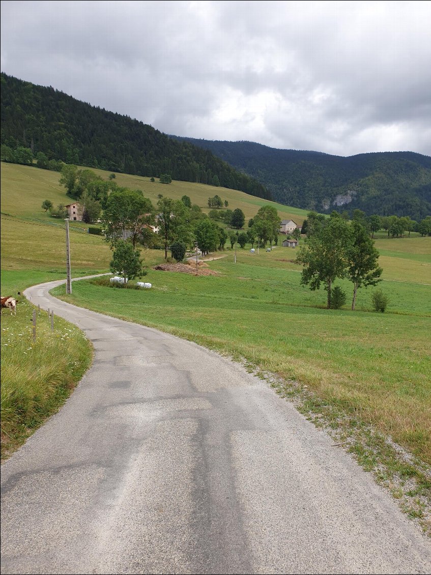 Départ des 6 jours de rando.